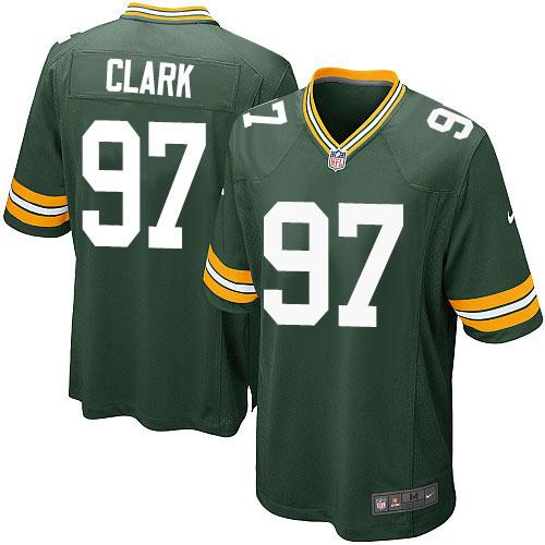 Nike Packers #97 Kenny Clark Green Team Color Youth Stitched NFL Elite Jersey
